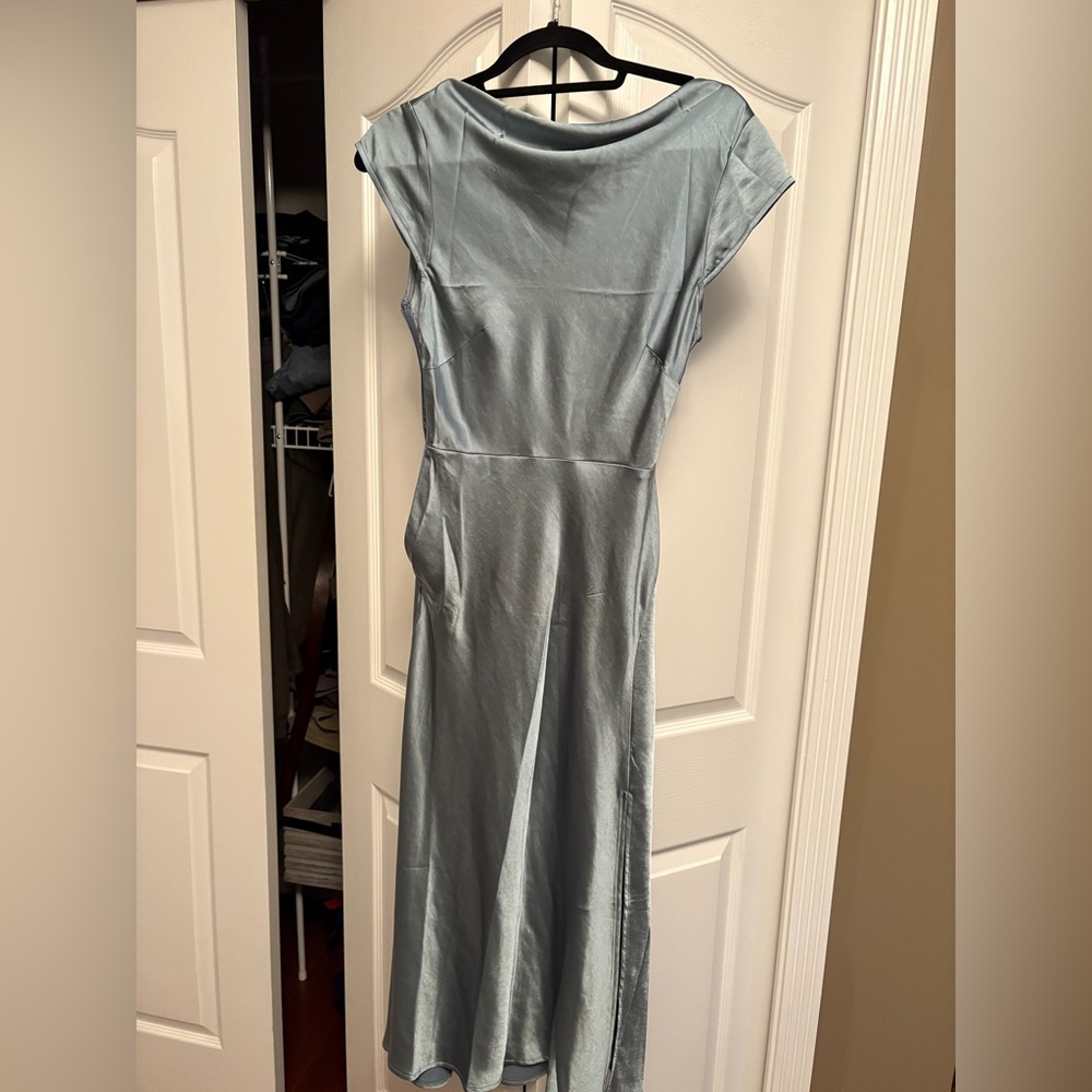 Showpo Light Blue Midi Dress